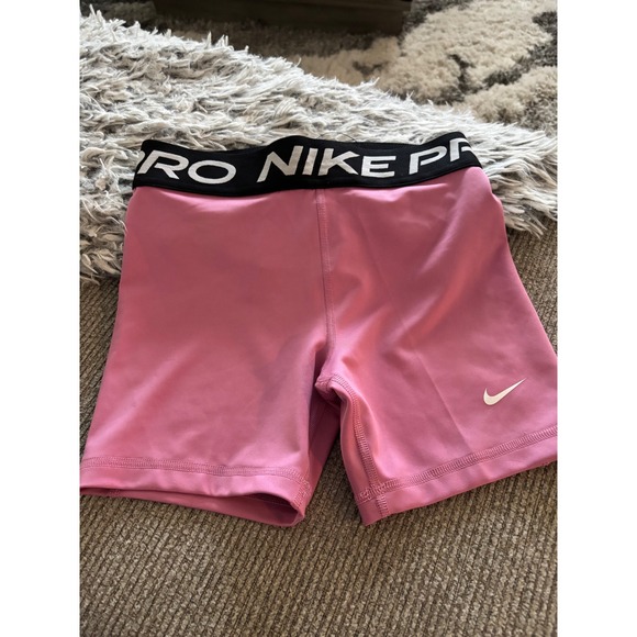 Nike Other - Pro Kids Pink Training Shorts NWT Size L